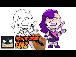 Best star power and best gadget for emz with win rate and pick rates for all modes. How To Draw Brawl Stars Jessie Youtube