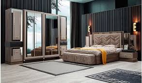 2020 Mobilya Modelleri Yildiz Mobilya Bedroom Bed Design Apartment Bedroom Decor Mirrored Bedroom Furniture