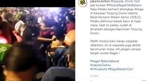 Viral, pria beri kejutan setelah hilang 30 menit dari pernikahannya seorang pria hilang selama 30 menit untuk memberi kejutan di hari pernikahannya. Diteriaki Maling Berselisih Dengan Ojol Viral Pria Diamuk Massa Di Tanjung Duren