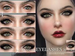 S Club Wm Eyelashes 2018 The Sims 4 The Sims 4 Love Life Asia Vietnam Sims 4 Sims 4 Cc Makeup Sims