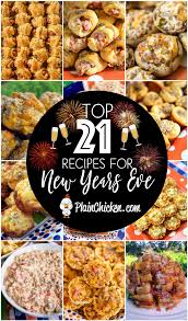 21 New Year S Eve Party Recipes So Many Delicious Recipes For Your Party Most Can Be Ma New Years Eve Snacks New Year S Eve Appetizers Party Food Appetizers
