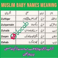 Muslim baby names from d, we have added top four modern boys names of islam written in english and arabic too. Muslim Baby Girl Names Meaning In Urdu And Boy Edition 1 Edvocab