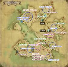 Ff14 紅蓮エリアのモンスター配置場所 夢でもff14