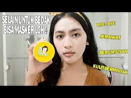 Ini membuat jerawat bisa dicegah untuk datang kembali. Masker Bedak Marcks Ampuh Mengecilkan Jerawat Beruntusan Youtube