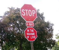 In the name of love lyrics 2020 updated! 10 Stop Signs With Song Lyric Graffiti Mental Floss