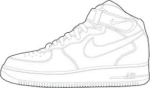 The pages in the back of each nike shoe drawing are reversed images of the same sketch drawing, so that people who like to color only one side of the page can leave those pages blank. Shoe Coloring Pages Nike Marcquintaylor Com Coloring Home