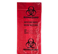Biohazard Waste Bags, 3 Gallon, 20/Roll