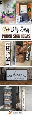 Whether you replicate our ideas or modify them to fit your decorating style we know you will enjoy gathering unique and fun. 45 Best Front Porch Sign Designs And Diy Ideas For 2021