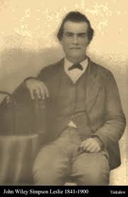 Dr. John Wiley Simpson Leslie (1841-1900)