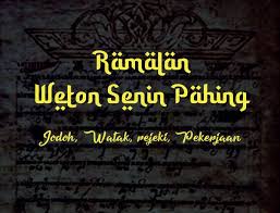 Check spelling or type a new query. Weton Senin Pahing Lengkap Ramalan Sifat Jodoh Rejeki Pekerjaan Dan Usaha Yang Cocok Kanalmu