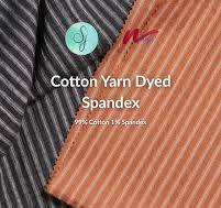 🧶Cotton Yarn Dyed Spandex 99% Cotton 1% Spandex Colors ...