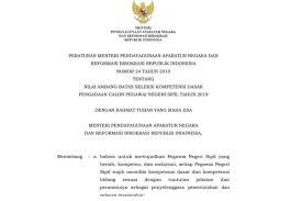 Dan apabila tidak ada satu pun yang mencapai nilai passing grade yang ditentukan maka dipastikan formasi tersebut tidak akan terisi hingga seleksi cpns berakhir. Passing Grade Cpns 2019 Lebih Rendah Berapa Rincian Nilainya Halaman All Kompas Com