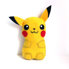Super Mignon Pikachu Sentait Plushie Poupees En Peluche Photo Pokemon Pikachu