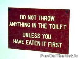 Maybe you would like to learn more about one of these? Funny Please Keep Toilet Clean Funny Signs