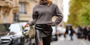  Chunky Cable Knit Sweater with Pleated Midi Skirt and Tall Boots