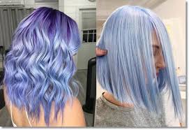 Chunky blonde highlights make a bolder statement, especially when paired with super wide curls at the bottom, giving texture, depth, and a more elegant set of curls that can carry themselves through the night! 80 Lavender Hair Your Inner Goddess Will Absolutely Love