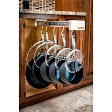 Glideware Kitchen Pot And Pan Organizer Hook With Ball Bearing Slide System Diy Kitchen Storage Kitchen Organization Kitchen Design
