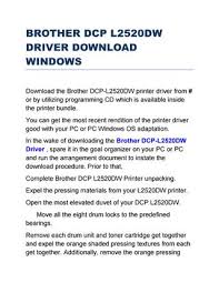 Windows 7, windows 7 64 bit, windows 7 32 bit, windows brother dcp l2520d series driver direct download was reported as adequate by a large percentage of our reporters, so it should be good to download. Brother Dcp L2520dw Driver Brother Dcp L2520dw Driver Download By Brotherusa Printer Issuu