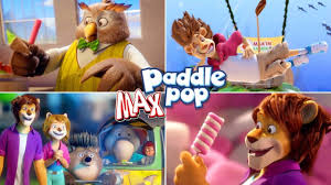 Funny Paddle Pop Lion Max Ice Cream Cartoon Commercials A Paddle Pop Is An Ice Cream Made By Streets Now Owned Australia Funny Funny Cartoon Memes Paddle Pop