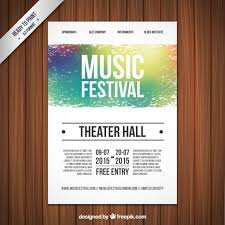 Music flyer & poster templates. Pin On Templates