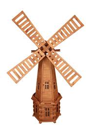 Das gartenhaus günstig und modern aus holz kaufen. Windmuhle Drew Handel W10 D 235cm Windmuhlendekoration Aus Holz Fur Den Garten Aus Wetterbestandigem Weichholz Shop Otobram De