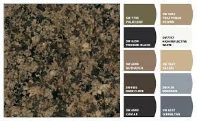 Colorsnap By Sherwin Williams Brown Granite Countertops Brown Granite Baltic Brown Granite