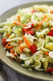 This Healthy Cabbage Salad Is Budget Friendly Delicious And Very Easy To Make It Tastes Great Fresh As W Cabbage Salad Recipes Healthy Healthy Salad Recipes