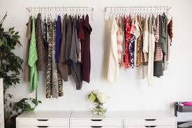 Organized Makeshift Closet Make A Closet Closet Bedroom