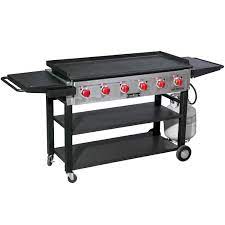 Camp Chef 900 6 Burner Flat Top Propane Gas Grill Ftg900 Bbqguys Flat Top Grill Camp Chef Gas Grill