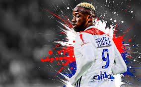 Ultra hd 4k wallpapers for desktop, laptop, apple, android mobile phones, tablets in high quality hd, 4k uhd, 5k, 8k uhd resolutions for free download. Download Wallpapers Moussa Dembele 4k French Football Player Olympique Lyonnais Striker Red And Blue Paint Splashes Creative Art Ligue 1 France Football Grunge For Desktop Free Pictures For Desktop Free