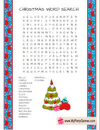Word and logic puzzles are a wonderful way to engage the mind on lazy sunday mornings, and they're also useful educational tools for children. Free Printable Christmas Word Search Game