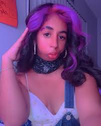 Here's another amazing purple hair transition 😍💜#purplehairdontcare💜  #model #fyp