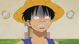 Funny Luffy Face Animasi Objek Gambar Seni