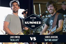 Real life (jake owen song)  real life  is a song written by shane mcanally, josh osborne, ashley gorley, and ross copperman, and recorded by american country music artist jake owen. Best Song Of Summer 2015 Jake Owen Vs Chris Janson