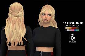 Package files from the separated zip into it's own folder within the mods folder to keep things tidy. Leo 4 Sims Marisol Hair Sims 4 Hairs