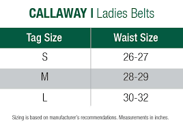 Callaway Ladies Webbed Belt Pink Yarrow