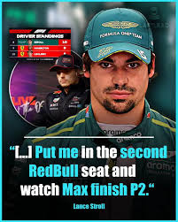 unstoppable stroll vs immovable second red bull seat @Ringmasterbro