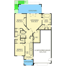 These home designs, also called reverse story or upside down house plans, position the living areas on the highest floor while allocating space for the sleeping areas to the middle or lower floors. Reverse Floor Plans With Living Spaces Up 23128jd Architectural Designs House Plans