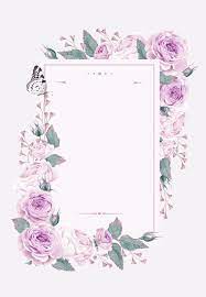 Climbing Roses Wedding Invitation Template Free Greetings Island Floral Invitations Template Wedding Invitation Background Floral Wedding Invitations