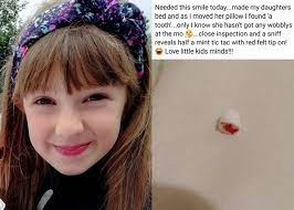 Nina Intenta Enganar Al Hada De Los Dientes Con Un Dulce De Menta