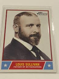 LOUIS SULLIVAN 2025 Topps Heritage Notable Americans NS-99 $5.00