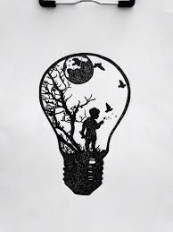 40 Ideas Light Bulb Drawing With Stuff Inside Images Sekilas Info Indonesia