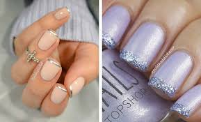 Silver nail designs are quite a common among nail art lovers. 51 Cool French Tip Nail Designs Stayglam