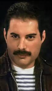 I've always said that if Freddie had walked around Oxford Street naked he  wouldn't have attracted as much attention as growing that moustache.  Really!!! I think anyone can grow a moustache, it's