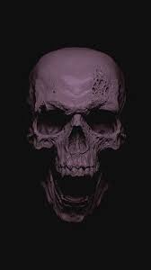 Grey Skull Cool Wallpapers For Phones 4k Wallpaper Iphone Skull Wallpaper