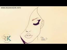 Reste a voir si le résultat est la je viens de demarrer mes. Video 16 Comment Dessiner Le Visage D Une Fille Style Silhouette Moins D 2 Minute Youtube