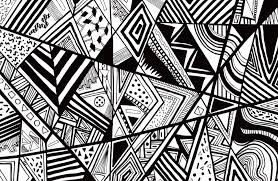 Abstract Art Drawing In Black And White Creative Art And Craft Ideas Pattern Art Black And White Abstract Abstract Drawings