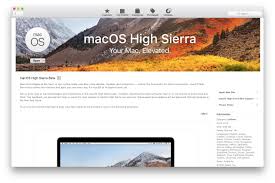 How Can I Download Macos High Sierra S Full Installation File Ask Different