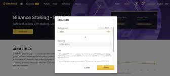 If a cryptocurrency you own allows staking — current options include tezos, cosmos, and now ethereum (via the new eth2 upgrade) — you can stake some of your holdings … Binance Eth 2 0 Staking Binance Support