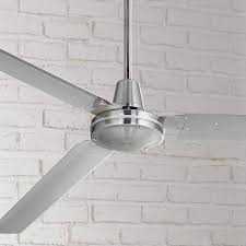 This ranier light ceiling fan boasts timeless good looks with its elegantly designed crystal light kit and brushed metal blades. 72 Casa Velocity Brushed Nickel Damp Rated Large Ceiling Fan Y2193 Lamps Plus Ceiling Fan Ceiling Fans Without Lights Large Ceiling Fans